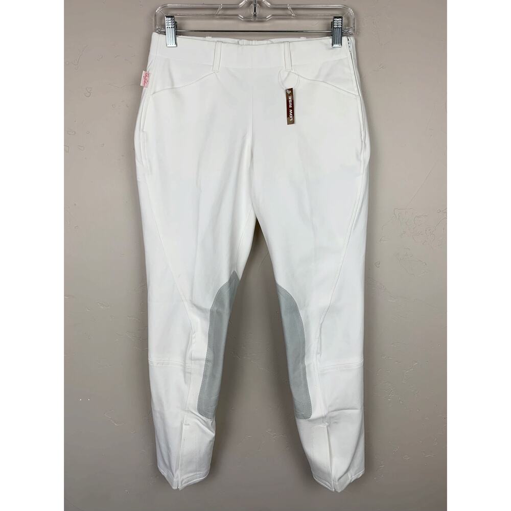 New The Tailored Sportsman Riding Breeches Professional White Pants Women's 28